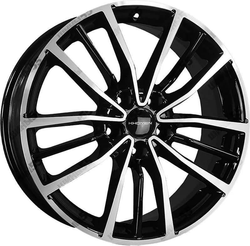 Диск Khomen Wheels KHW1812 (Haval F7/F7x) 7x18 5x114,3 ET40 64,1 Black-FP