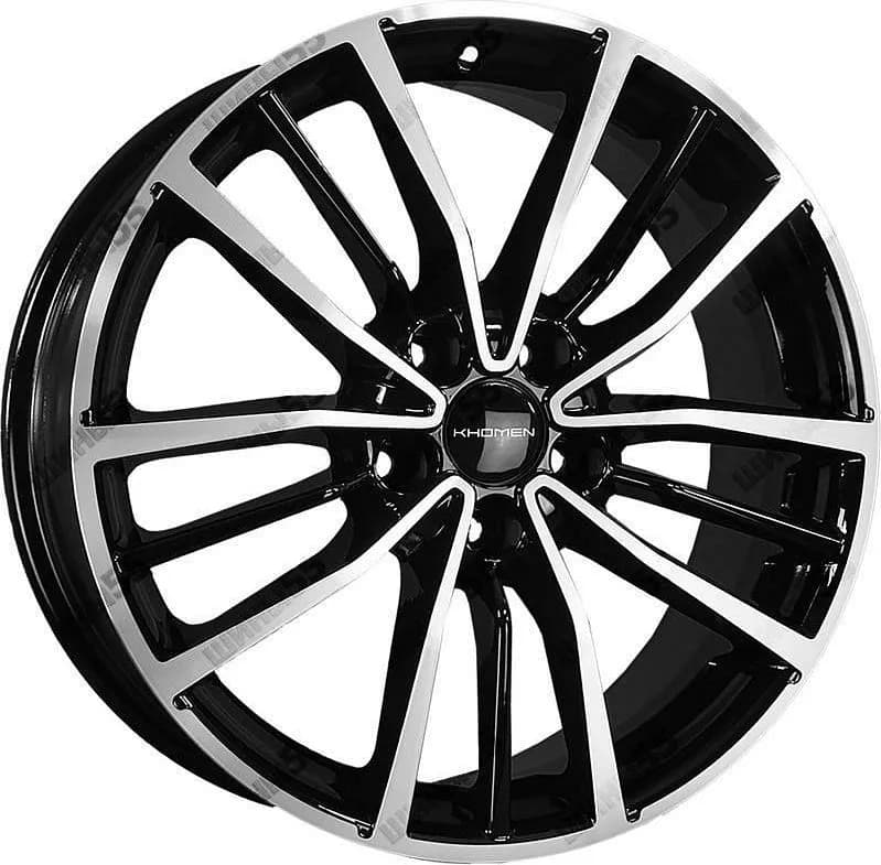 Диск Khomen Wheels KHW1812 (JAC S7) 7x18 5x114,3 ET42 67,1 Black-FP