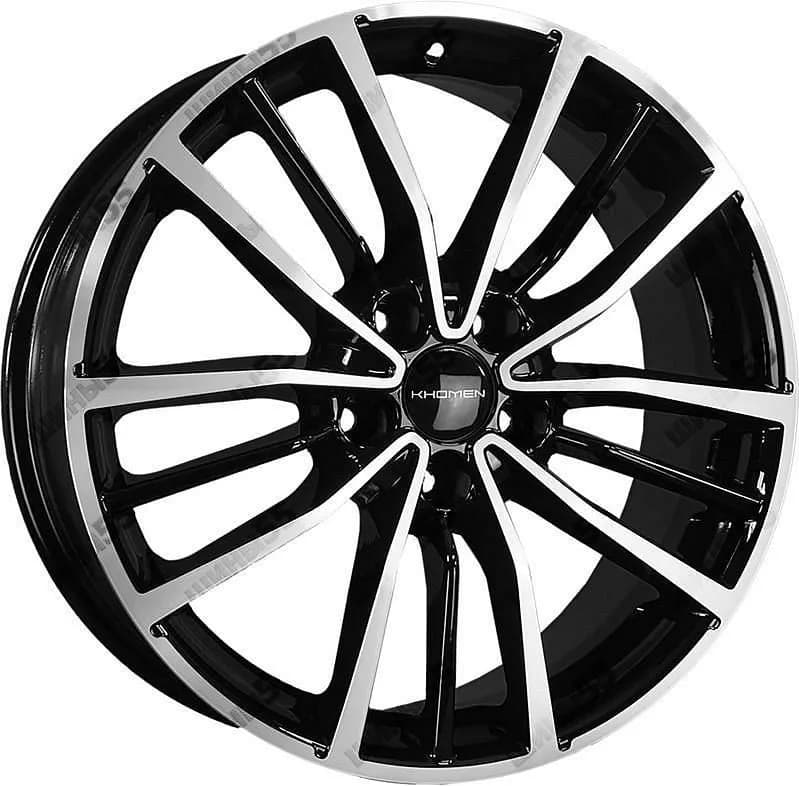 Диск Khomen Wheels KHW1812 (Sportage) 7x18 5x114,3 ET48,5 67,1 Black-FP