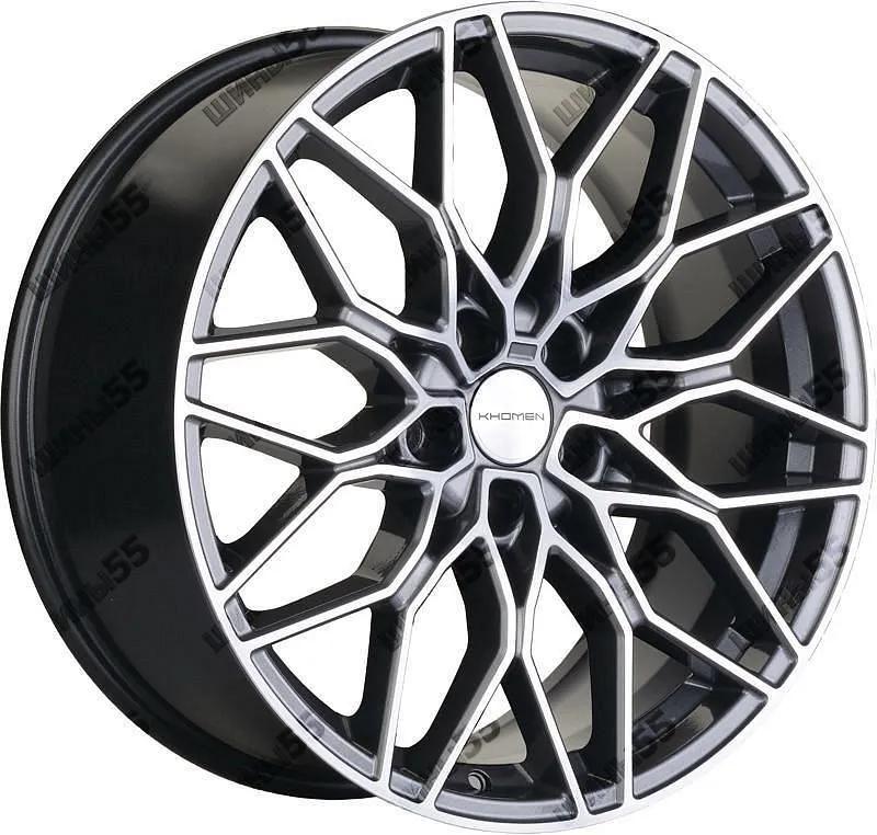 Диск Khomen Wheels KHW1813 (Jolion) 7x18 5x114,3 ET37 66,5 Gray-FP