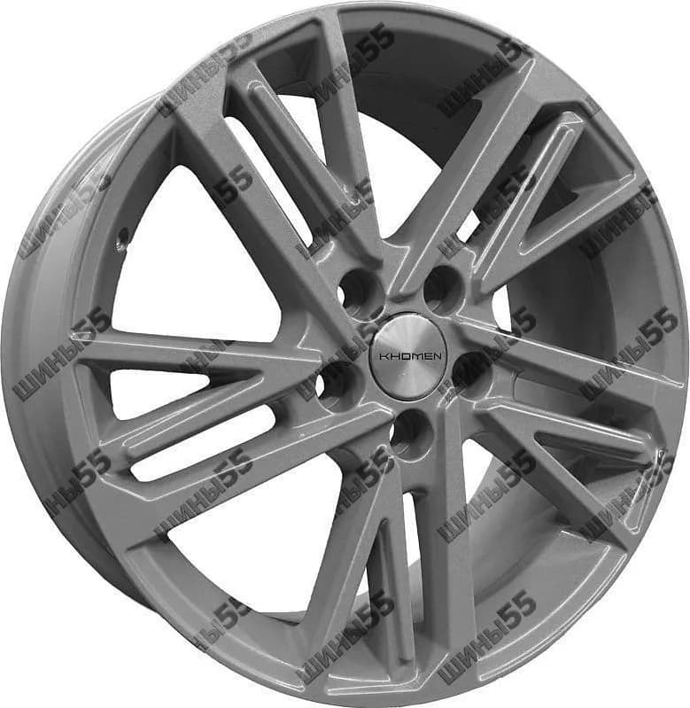 Диск Khomen Wheels KHW1815 (Passat) 8x18 5x112 ET48 57,1 F-Silver