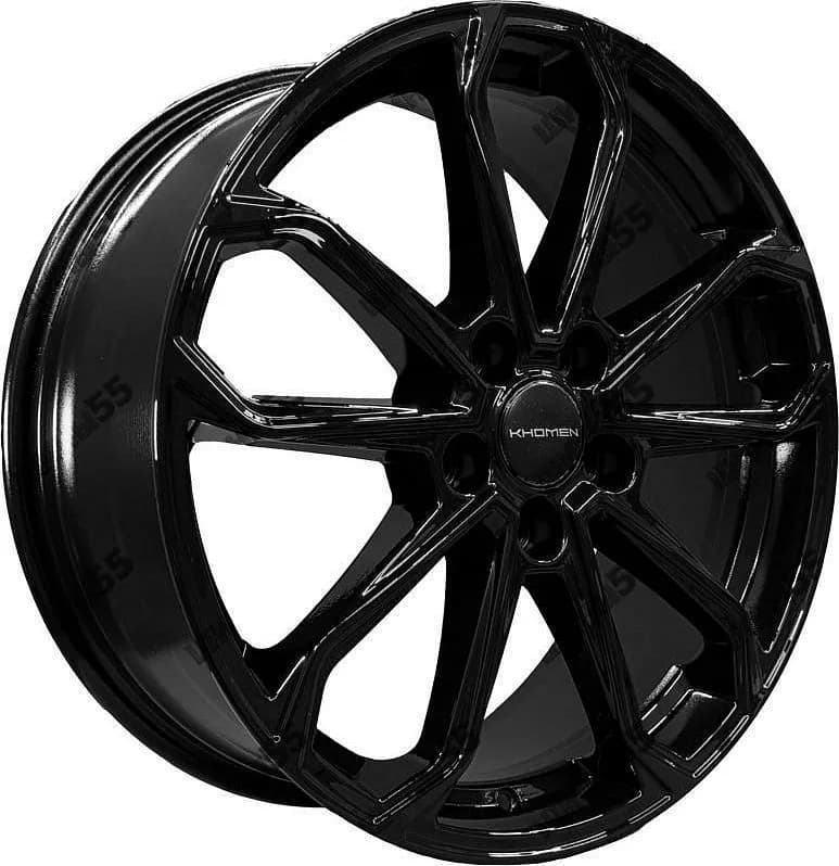 Диск Khomen Wheels KHW1816 (Chery Tiggo 8 (Pro/Pro Max)) 7x18 5x108 ET47 60,1 Black