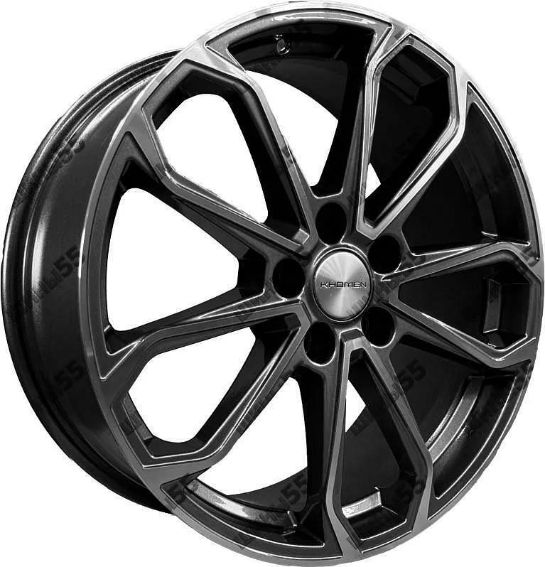 Диск Khomen Wheels KHW1816 (Outlander) 7x18 5x114,3 ET38 67,1 Gray-FP