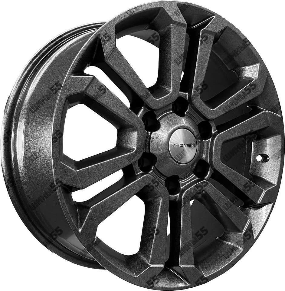 Диск Khomen Wheels KHW1817 (Mazda BT50) 7,5x18 6x139,7 ET45 93,1 Gray