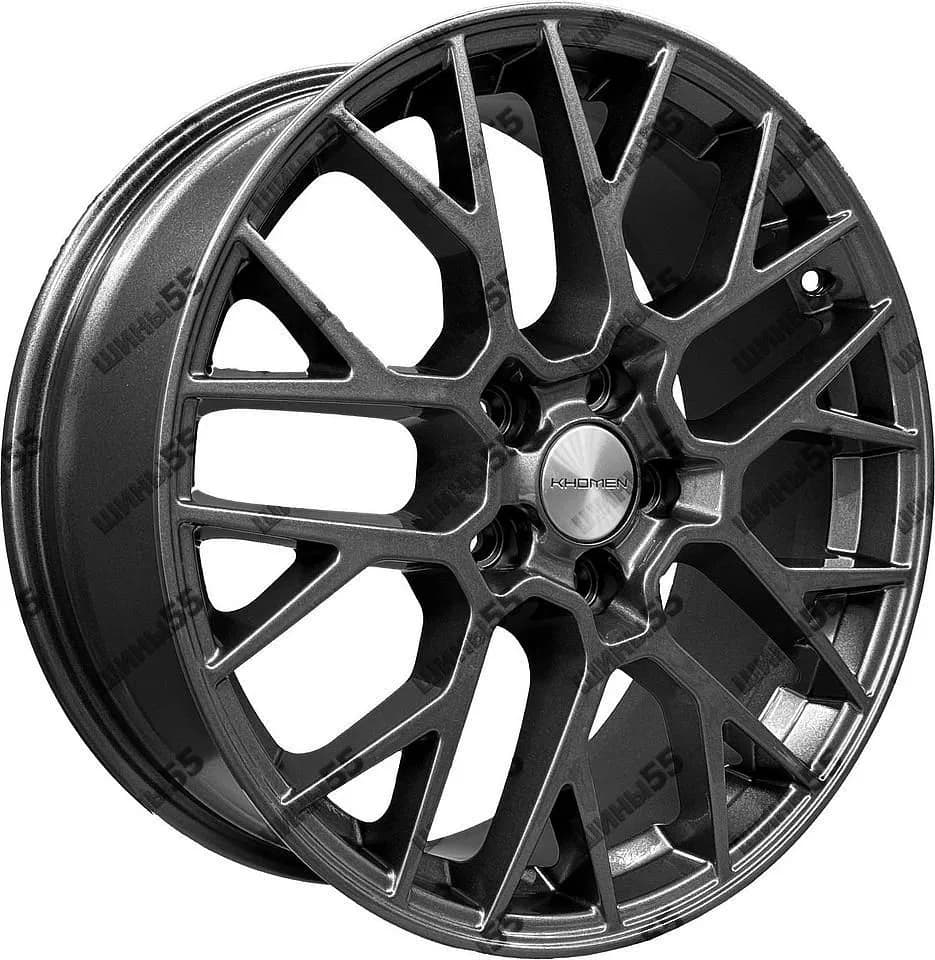 Диск Khomen Wheels KHW1818 (Chery Tiggo 8 (Pro/Pro Max)) 7x18 5x108 ET47 60,1 Gray