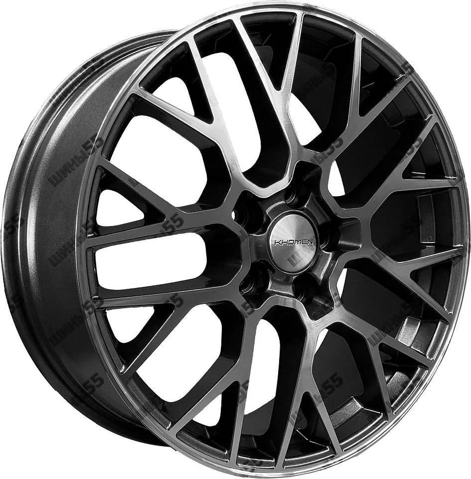 Диск Khomen Wheels KHW1818 (Geely Coolray) 7x18 5x114,3 ET53 54,1 Gray-FP