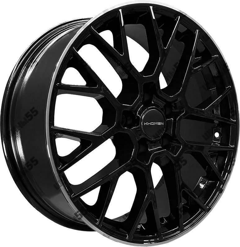 Диск Khomen Wheels KHW1818 (Jolion) 7x18 5x114,3 ET37 66,6 Black MR