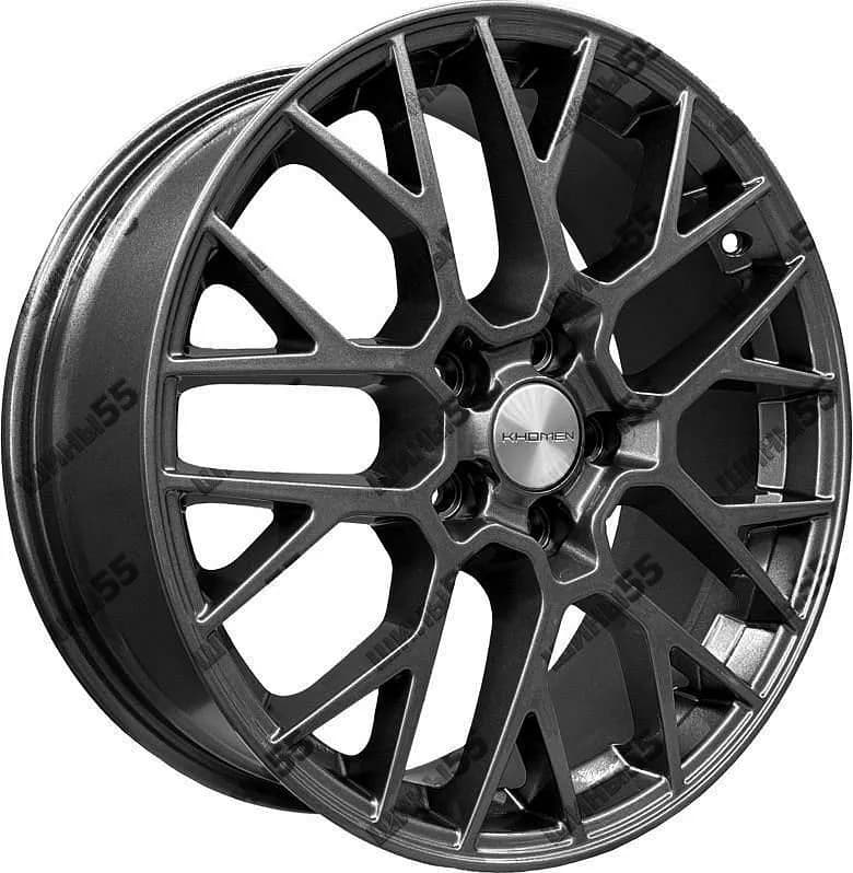 Диск Khomen Wheels KHW1818 (Jolion) 7x18 5x114,3 ET37 66,6 Gray