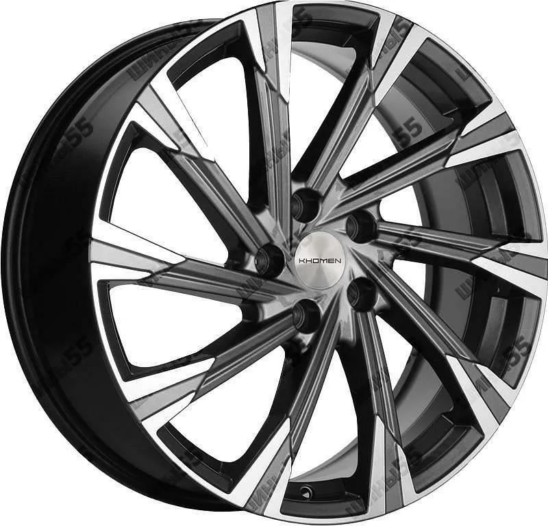 Диск Khomen Wheels KHW1901 (Haval Dargo) 7,5x19 5x114,3 ET40 66,6 Gray-FP