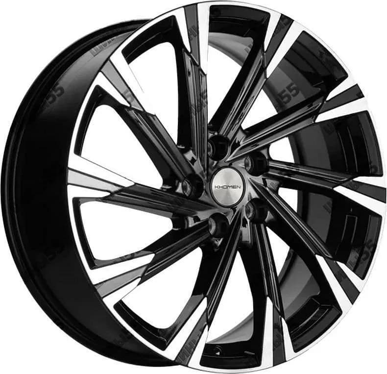 Диск Khomen Wheels KHW1901 (ix35) 7,5x19 5x114,3 ET45 67,1 Black-FP