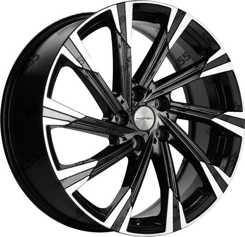 Диск Khomen Wheels KHW1901 (Volvo XC) 7,5x19 5x108 ET50,5 63,4 Black-FP