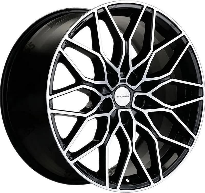Диск Khomen Wheels KHW1902 (3/4/5/6 series) 9,5x19 5x112 ET40 66,6 Black-FP