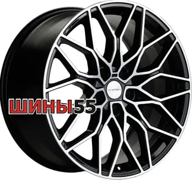 Диск Khomen Wheels KHW1902 (Audi/VW) 8,5x19 5x112 ET30 66,6 Black-FP