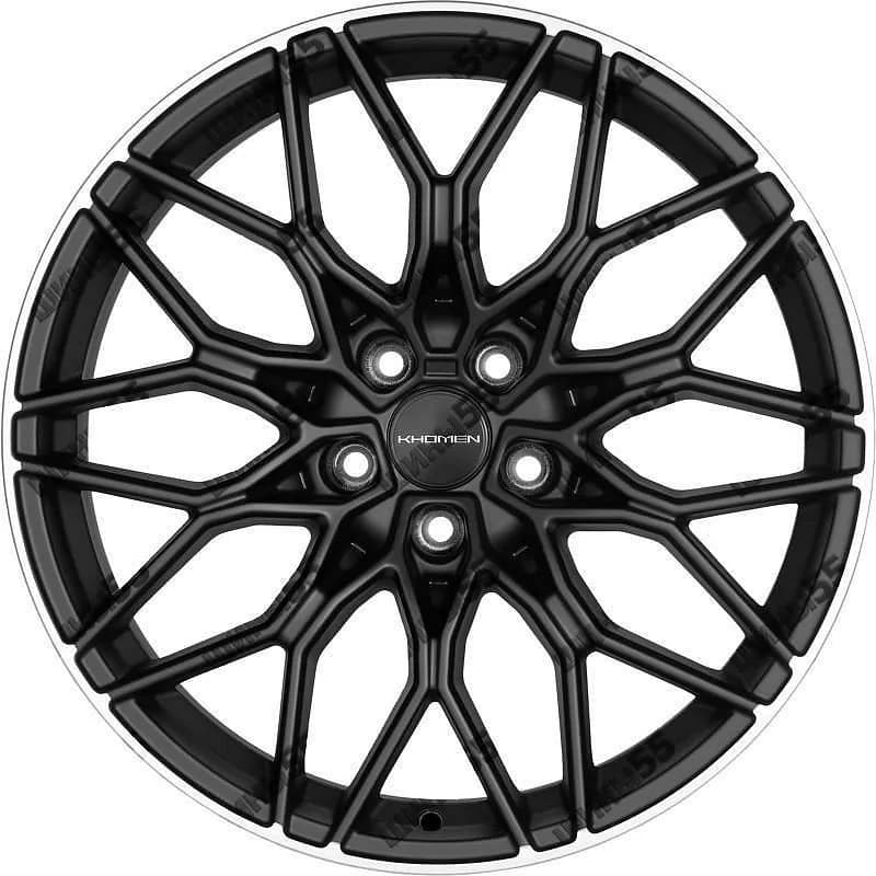 Диск Khomen Wheels KHW1902 (Outlander) 8,5x19 5x114,3 ET30 67,1 Black MR