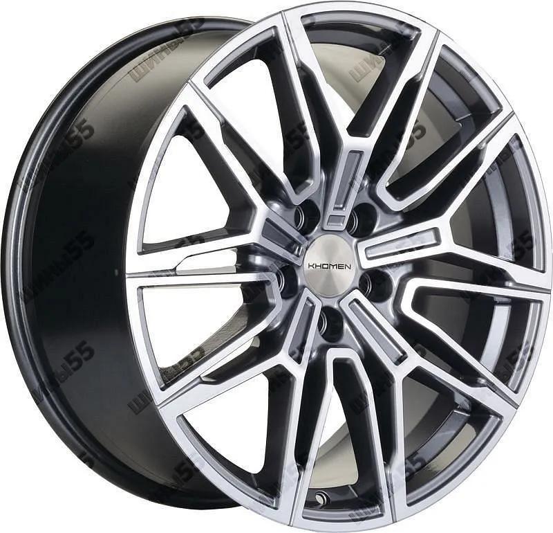 Диск Khomen Wheels KHW1904 (Audi/VW) 8,5x19 5x112 ET30 66,6 Gray-FP