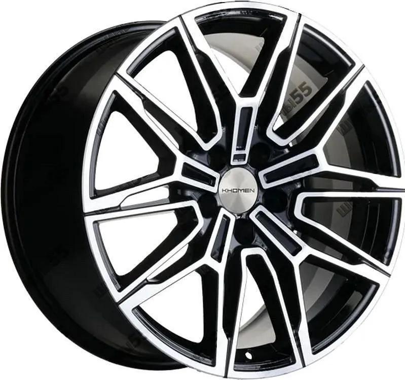 Диск Khomen Wheels KHW1904 (RAV4) 8,5x19 5x114,3 ET35 60,1 Black-FP