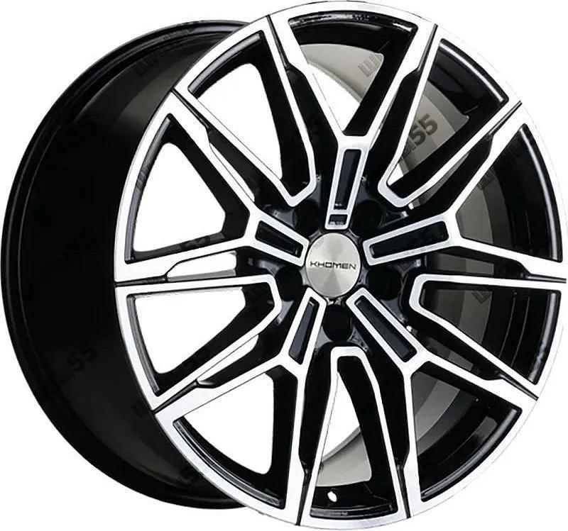 Диск Khomen Wheels KHW1904 (Tiggo 8/8 Pro) 8,5x19 5x108 ET48 60,1 Black-FP