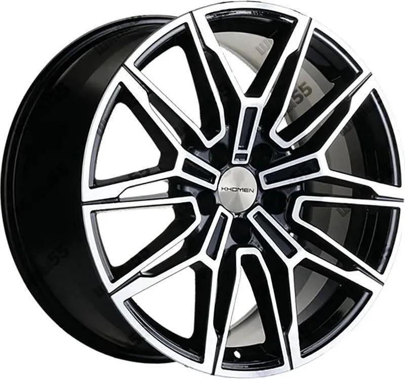 Диск Khomen Wheels KHW1904 (Toureg) 8,5x19 5x112 ET28 66,6 Black-FP