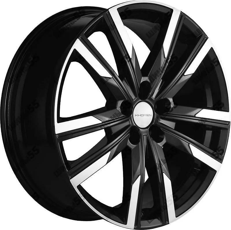 Диск Khomen Wheels KHW1905 (Geely Atlas/Atlas Pro) 7,5x19 5x114,3 ET45 60,1 Black-FP