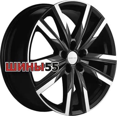 Диск Khomen Wheels KHW1905 (Mitsubishi) 7,5x19 5x114,3 ET40 67,1 Black-FP