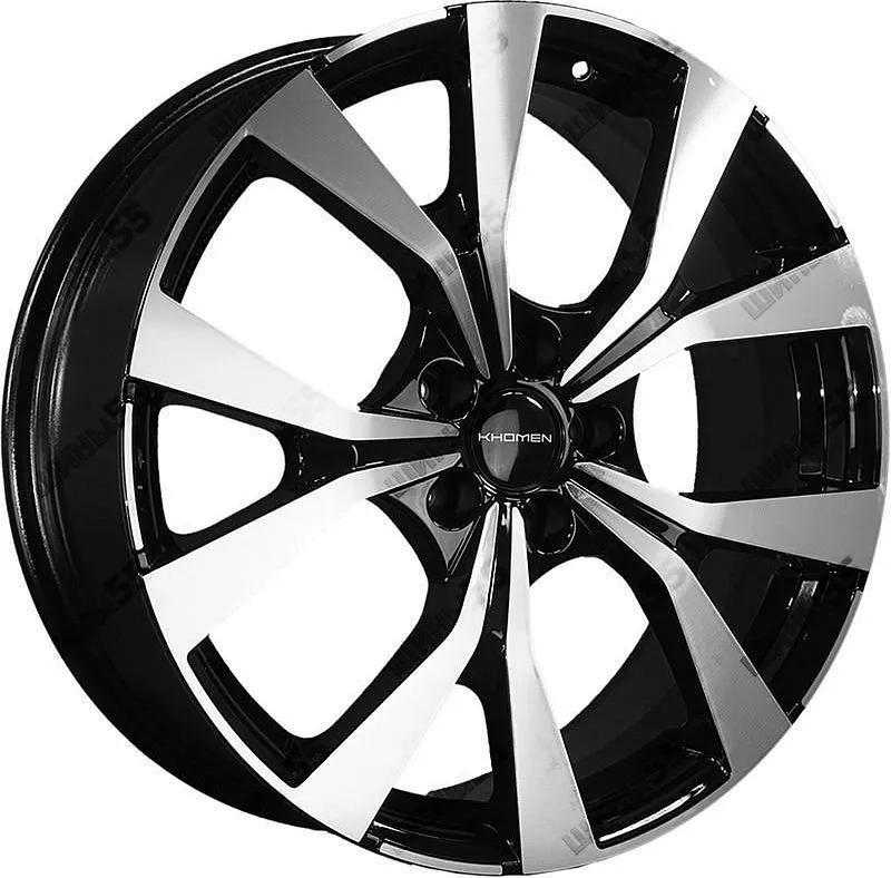 Диск Khomen Wheels KHW1906 (Mazda CX-5/CX-8) 7x19 5x114,3 ET45 67,1 Black-FP