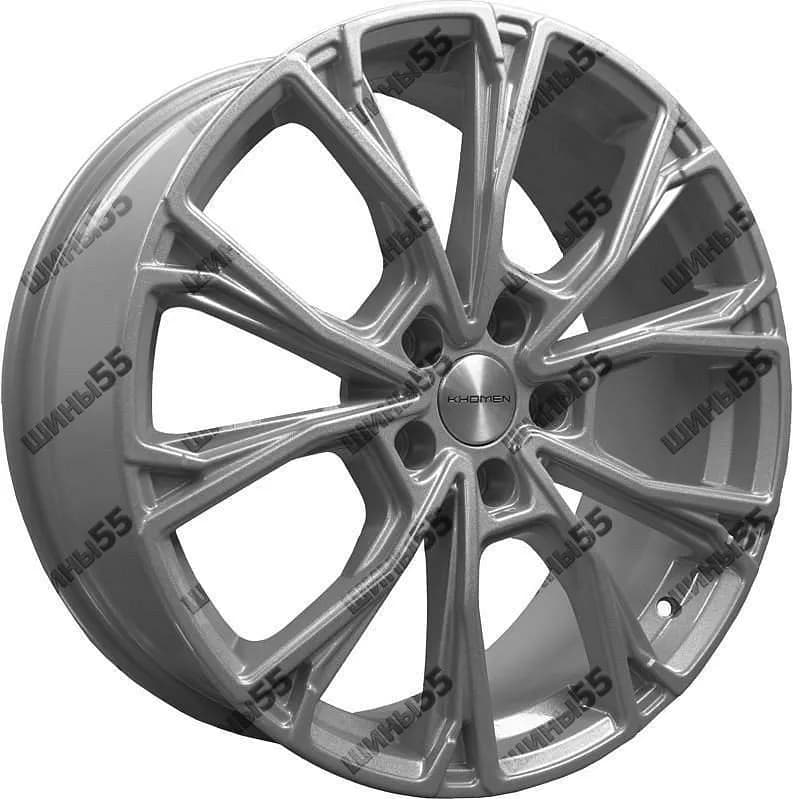 Диск Khomen Wheels KHW1907 (Geely Monjaro/Tugella) 7,5x19 5x108 ET46 63,4 F-Silver