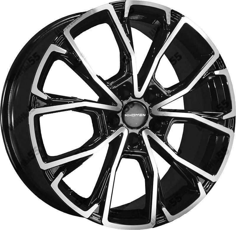 Диск Khomen Wheels KHW1907 (Voyah Free) 7,5x19 5x120 ET30 66,1 Black-FP