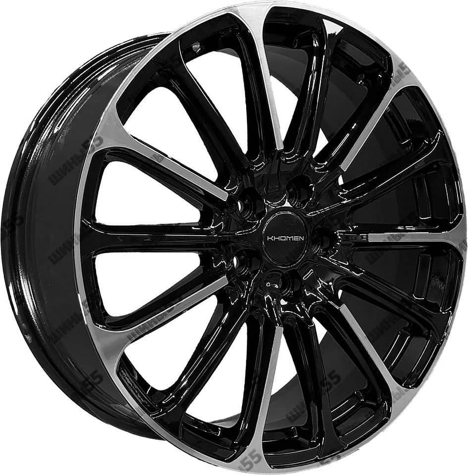 Диск Khomen Wheels KHW1910 (Geely Atlas(Pro)/Changan CS55(75)) 7,5x19 5x114,3 ET45 60,1 Black-FP