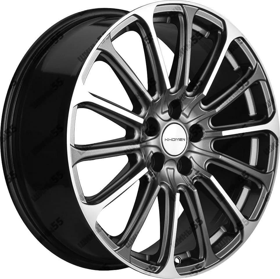 Диск Khomen Wheels KHW1910 (Kia Sportage / Hyundai Tucson) 7,5x19 5x114,3 ET51 67,1 Gray-FP