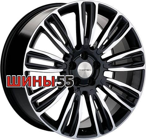 Диск Khomen Wheels KHW2004 (Velar) 8,5x20 5x108 ET45 63,4 Black-FP