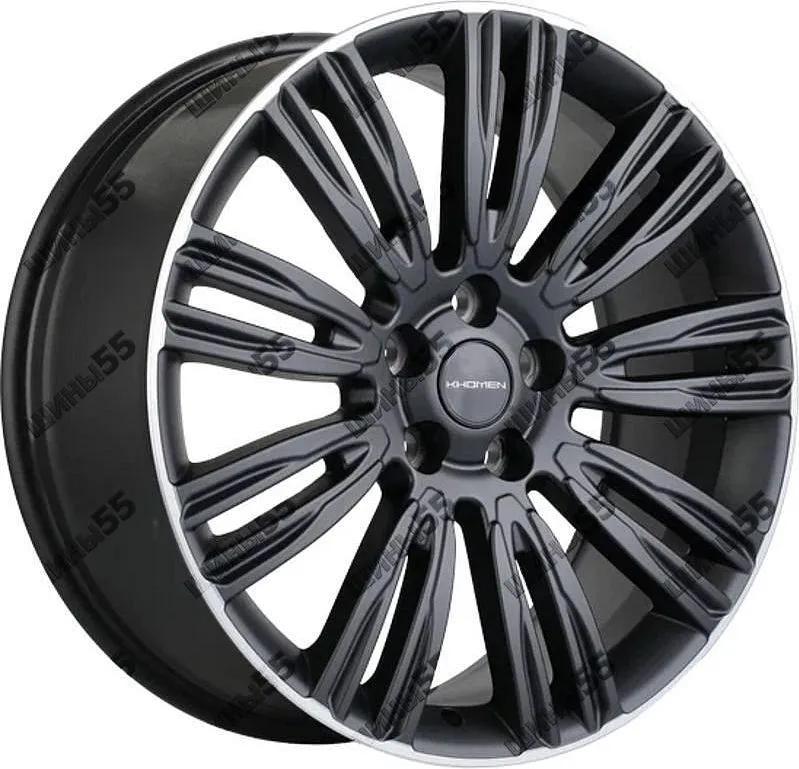 Диск Khomen Wheels KHW2004 (Velar) 8,5x20 5x108 ET45 63,4 Black matt MR