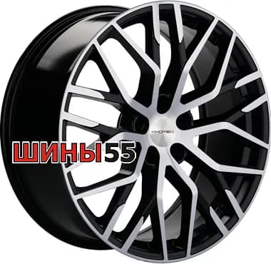 Диск Khomen Wheels KHW2005 (Audi/VW) 8,5x20 5x112 ET30 66,5 Black-FP