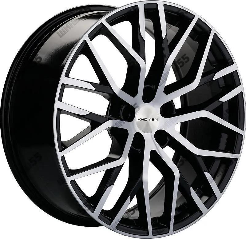 Диск Khomen Wheels KHW2005 (Li 7/9) 8,5x20 5x120 ET45,5 62,5 Black-FP