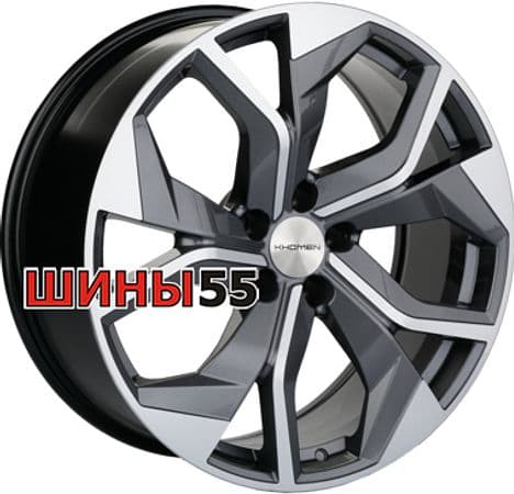 Диск Khomen Wheels KHW2006 (Q8) 8,5x20 5x112 ET20 66,5 Gray-FP