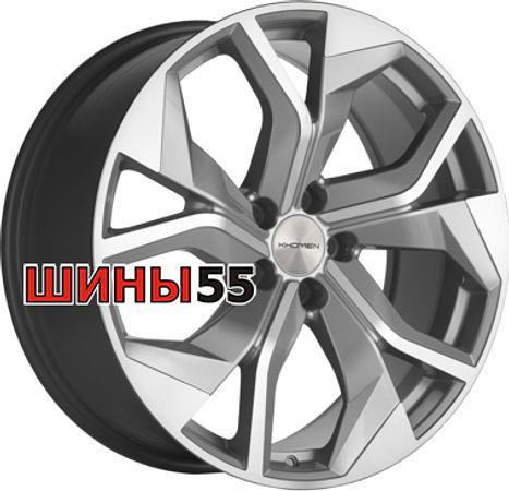 Диск Khomen Wheels KHW2006 (СX-7/SantaFe) 8,5x20 5x114,3 ET35 67,1 Silver-FP