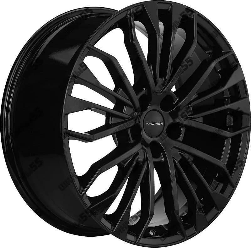 Диск Khomen Wheels KHW2009 (СX-7/SantaFe) 8,5x20 5x114,3 ET35 67,1 Black