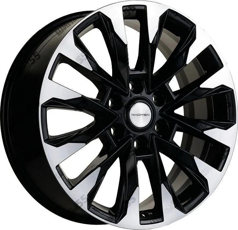 Диск Khomen Wheels KHW2010 (Nissan Patrol) 8x20 6x139,7 ET35 78,1 Black-FP