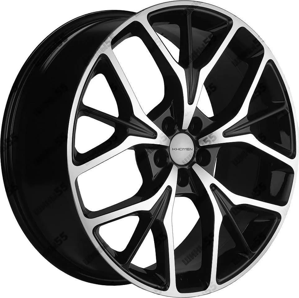 Диск Khomen Wheels KHW2012 (Touareg) 8x20 5x112 ET33 66,6 Black-FP