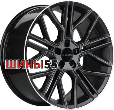 Диск Khomen Wheels KHW2101 (E-tron) 9,5x21 5x112 ET36 66,6 Black matt MR