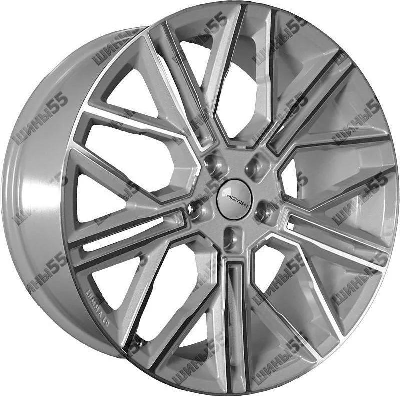 Диск Khomen Wheels KHW2101 (Li 7/9) 9,5x21 5x120 ET45,5 62,5 F-Silver-FP
