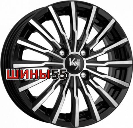 Диск K&K Акцент-оригинал (КС562) 7x17 4x100 ET43 60,1 Алмаз черный