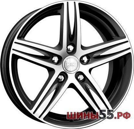Диск КиК Андорра 6,5x16 5x114,3 ET45 67,1 Алмаз черный