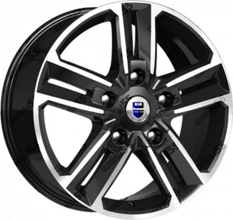 Диск K&K Backfire (КС763M) 8x18 5x114,3 ET50 67,1 Алмаз черный