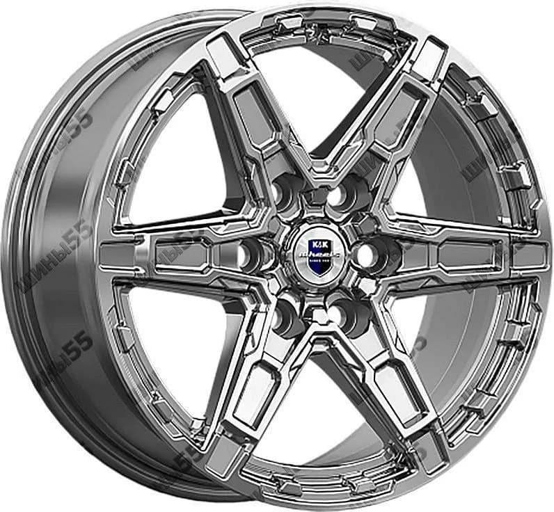 Диск K&K Дистрикт (КС1159) 8x18 6x114,3 ET42 66,1 Дарк платинум