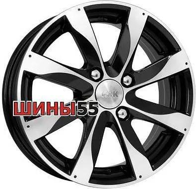 Диск K&K Джемини-оригинал (КС480) 5,5x14 4x100 ET39 56,6 Алмаз черный