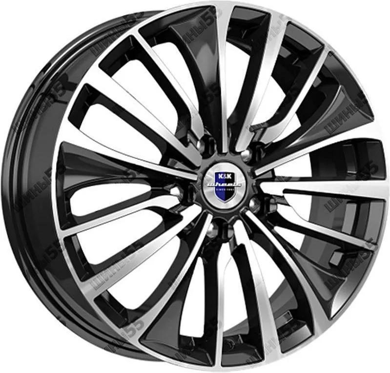 Диск K&K Flanker (КС1097) 6,5x17 5x114,3 ET37 66,6 Алмаз черный