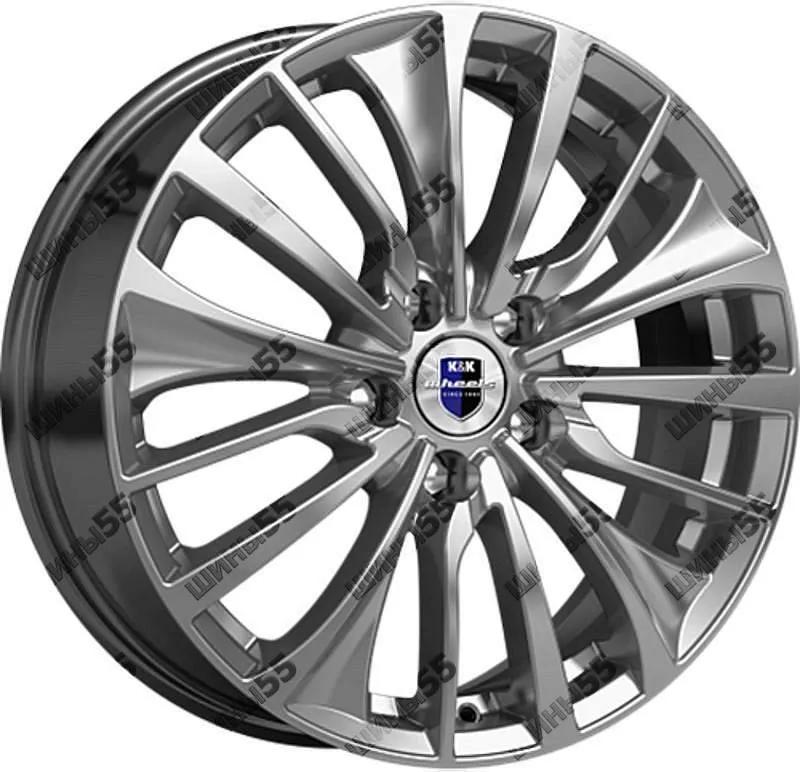 Диск K&K Flanker (КС1097) 6,5x17 5x114,3 ET37 66,6 Дарк платинум