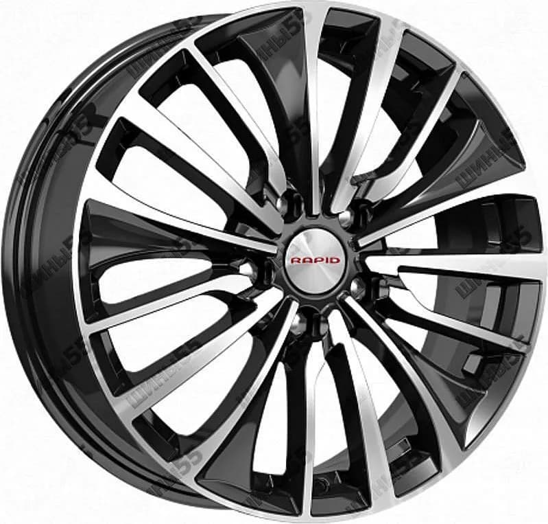 Диск K&K Flanker-оригинал (КС905) 6,5x17 4x100 ET41 60,1 Алмаз черный