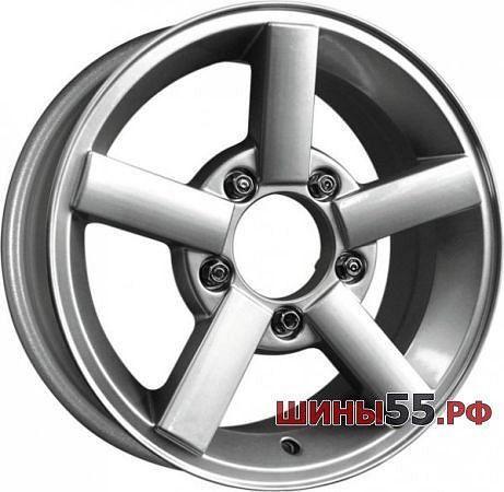 Диск КиК Титан-тех (КС536) 6,5x15 5x139,7 ET40 98 Сильвер