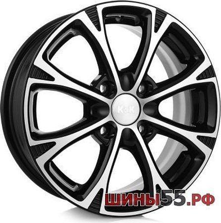 Диск КиК Блюз (КС606) 6x15 4x100 ET40 60,1 Алмаз черный